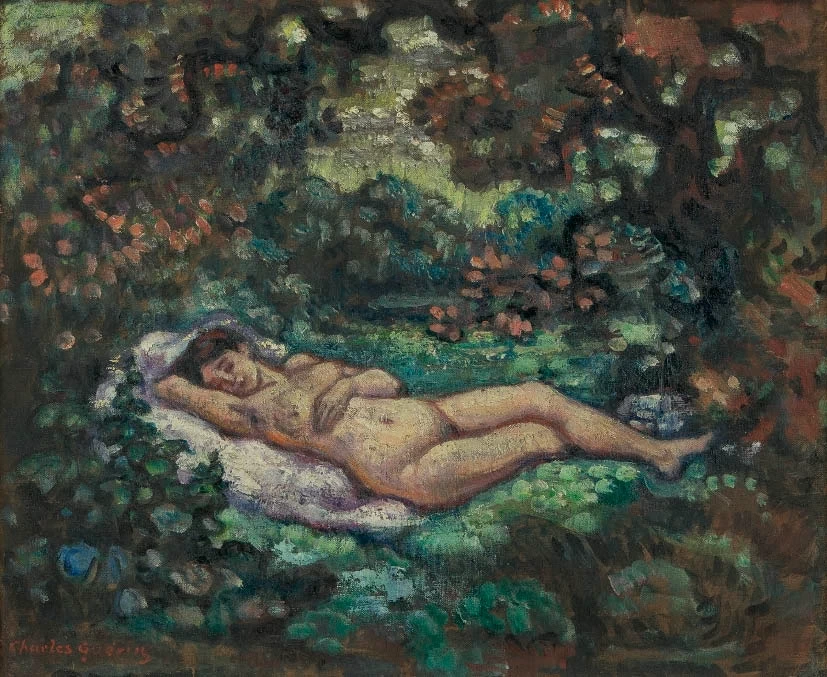 Charles Guérin - Nudo nel campo